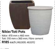 Nikie/Toti Pots-Each
