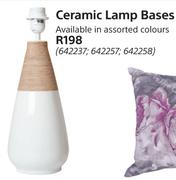 Ceramic Lamp Bases
