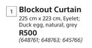 Blockout Curtain