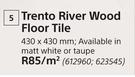 Trento River Wood Floor Tiles-Per Sqm
