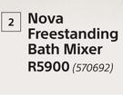 Nova Freestanding Bath Mixer
