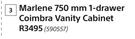 Marlene 750mm 1-Drawer Coimbra Vanity Cabinet