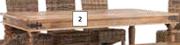 Design House Atlantis Dining Table 2000mm X 1000mm X 760mm