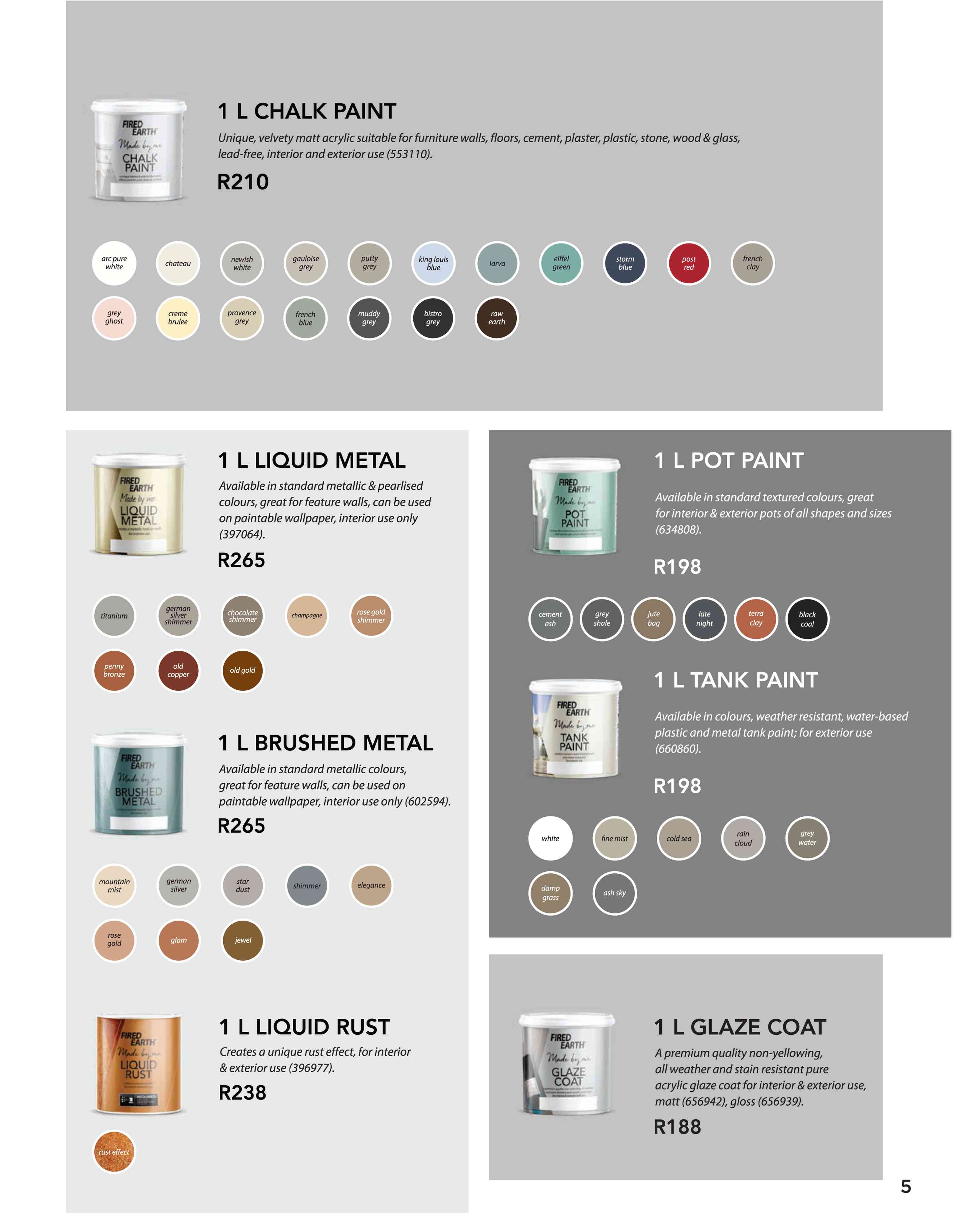 Special Fired Earth 1 Ltr Liquid Rust — www.guzzle.co.za