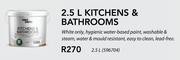Fired Earth 2.5Ltr Kitchen & Bathrooms