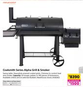 Megamaster Coalsmith Series Alpha Grill & Smoker