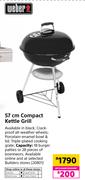 Weber 57cm Compact Kettle Grill