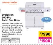 Megamaster Evolution 500 Pro Patio Gas Braai