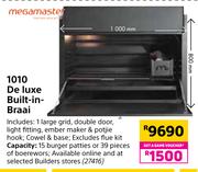 Megamaster 1010 Deluxe Built In Braai