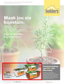 Builders Tuiner : Maak Jou Eie Kruietuin (26 Aug - 22 Sept 2019), page 1