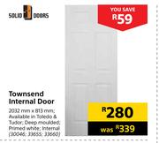 Solid Doors Townsend Internal Door-2032mm x 813mm