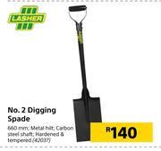 Lasher No.2 Digging Spade