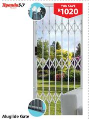 Aluglide gate clearance