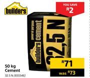 Builders 50Kg Cement 32.5N