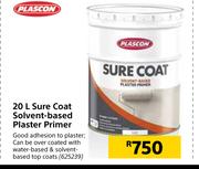 Plascon Sure Coat Solvent Based Plaster Primer-20Ltr