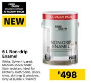 Fired Earth Non Drip Enamel-6Ltr