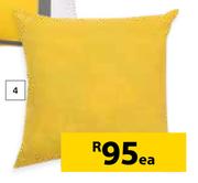 Designhouse Scatter Cushions Plain Gold 500mm x 500mm-Each