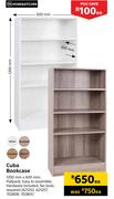 Home & Kitchen Cuba Bookcase 1200mm x 600mm-Each