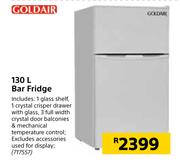 Goldair 130L Bar Fridge