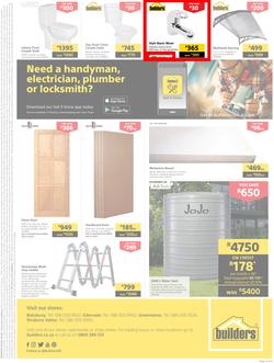 Builders Gauteng : The Best Deals On The Widest Range (30 Jan - 2 Feb 2020) (Valid At Selected Stores Only), page 4