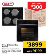 Defy Oven & Electric Hob Bundle