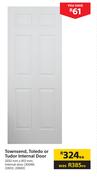 Townsend, Toledo Or Tudor Internal Door-2032mm x 813mm Each