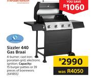 Megamaster Sizzler 440 Gas Braai