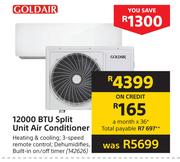 Goldair 12000 BTU Split Unit Air Conditioner