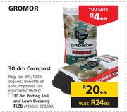 Gromor 30 dm Compost-Each