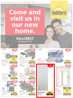 Builders Hillcrest : Come And Visit Us At Our New Home (30 Aug - 2 Sept 2018), page 1