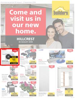 Builders Hillcrest : Come And Visit Us At Our New Home (30 Aug - 2 Sept 2018), page 1