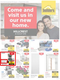 Builders Hillcrest : Come And Visit Us At Our New Home (30 Aug - 2 Sept 2018), page 1