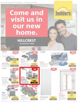 Builders Hillcrest : Come And Visit Us At Our New Home (30 Aug - 2 Sept 2018), page 1