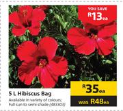 5L Hibiscus Bag-Each