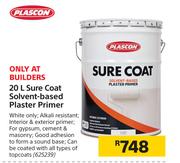 Plascon 20Ltr Sure Coat Solvent Based Plaster Primer