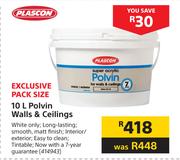 Plascon 10Ltr Polvin Walls & Ceilings