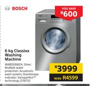 Bosch 6kg Classixx Washing Machine (Silver) WAB20268ZA