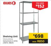 Ellies 1.5m x 4.5m Shelfing Unit