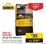 Builders 20kg Tile Adhesive