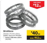 2.8mm x 150mm x 20m Brickforce-Each