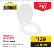 Builders Toilet Seat
