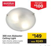 Eurolux 300mm Alabaster Ceiling Light