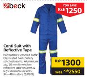 Beck Conti Suit With Reflective Tape