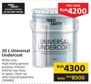 Fired Earth 20L Universal Undercoat
