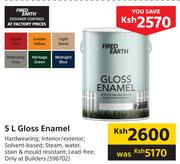 Fired Earth 5L Gloss Enamel