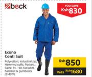 Beck Econo Conti Suit