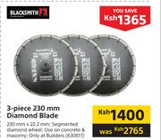 Blacksmith 3 Piece 230mm Diamond Blade