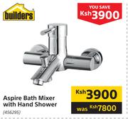 Builders Aspire Bath Mixer With Hand Shower