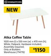 Home & Kitchen Atka Coffee Table 1020mm x 550mm x 470mm