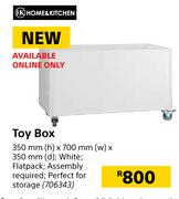 Home & Kitchen Toy Box 350mm(h) x 700mm(w), 350mm(d)